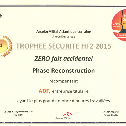 trofee veiligheid HF2 2015